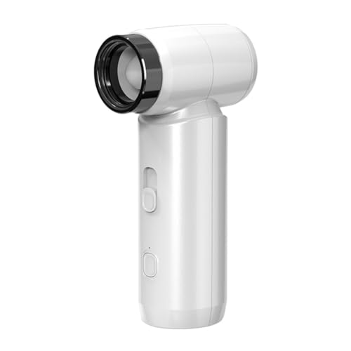 Wouueso Turbo-Ventilator, Hand-Turbo-Ventilator für Den Außenbereich, 80000 Min, Stufenlos Einstellbare Geschwindigkeit, Tragbarer Hochgeschwindigkeits-Turbo-Ventilator A von Wouueso