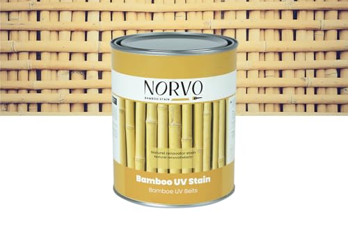 Norvo Bambuslasur Renovator Naturell UV- Schutz 1L von Wovar