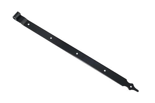Wovar Ladenband Torband schwarz gekröpfte Form mit rustikaler Zierspitze 80 cm von Wovar