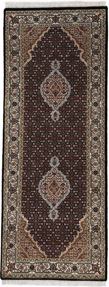 Läufer Orientteppich Tabriz Mahi, Woven Arts, rechteckig, Höhe: 15 mm, handgeknüpft, Wohnzimmer, reine Wolle für ein warmes Raumklima von Woven Arts