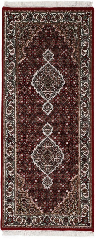 Läufer Orientteppich Tabriz Mahi, Woven Arts, rechteckig, Höhe: 15 mm, handgeknüpft, Wohnzimmer, reine Wolle für ein warmes Raumklima von Woven Arts