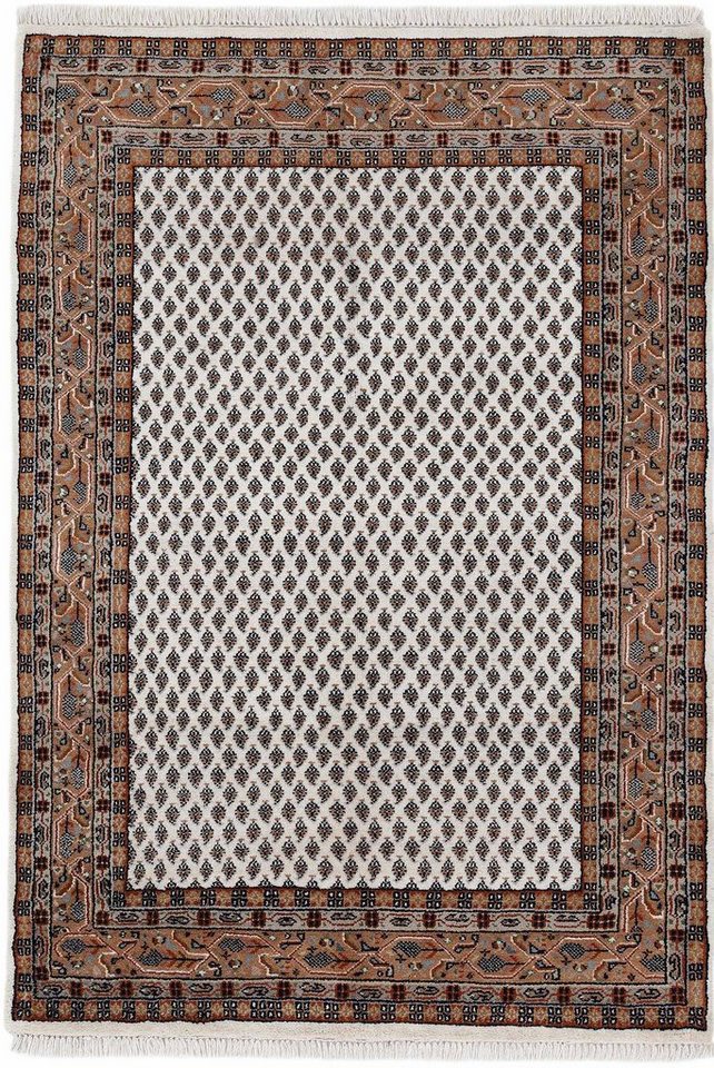 Orientteppich Orientteppich Mir, Woven Arts, rechteckig, Höhe: 15 mm, handgeknüpft, Wohnzimmer, reine Wolle von Woven Arts