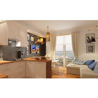 Handgefertigte Makramee Deckenleuchte, Boho Bauernhaus Beleuchtung Handgefertigte Makramee Deckenleuchte, Boho Bauernhaus Beleuchtung von WovenLightsShop