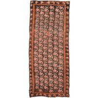 Floral Vintage Dekorative Kilim Teppich - 5, 6 X 13, 7 von WovenyHome
