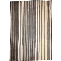 Gestreifter Vintage Kelim Teppich - 12, 10 X 15, 1 Gestreifter Vintage Kelim Teppich - 12, 10 X 15, 1 von WovenyHome