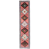 Vintage Dekorative Läufer Teppich - 2, 7 X 11, 3 von WovenyHome