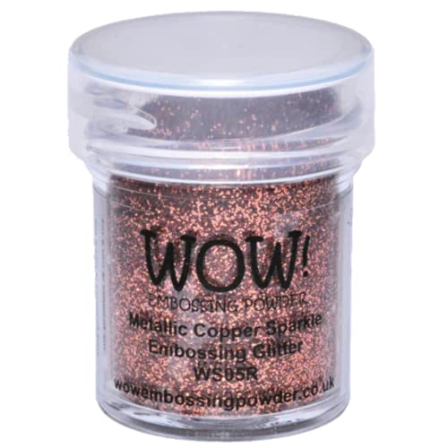 WOW! Embossing Powder WOW-WS05R Prägepuder, 15 ml, Metallic Copper Sparkle WOW! Embossing Powder WOW-WS05R Prägepuder, 15 ml, Metallic Copper Sparkle von WOW!