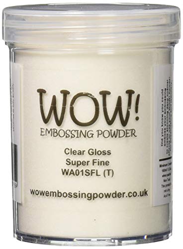 Wow! Embossing-Puder, groß, 160 ml, transparent, glänzend, superfein Wow! Embossing-Puder, groß, 160 ml, transparent, glänzend, superfein von WOW!