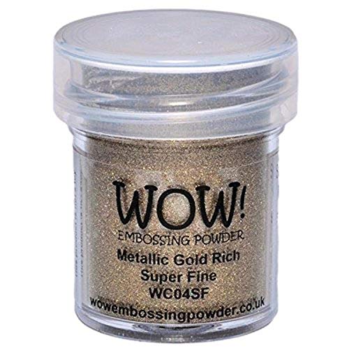 WOW! Embossing-Puder, Prägepulver, 15 ml, Gold Rich WOW! Embossing-Puder, Prägepulver, 15 ml, Gold Rich von WOW!