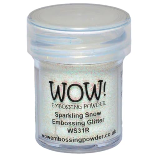 WOW! Embossing Powder WOW.Embossing-Puder, 15 ml, glitzernder Schnee WOW! Embossing Powder WOW.Embossing-Puder, 15 ml, glitzernder Schnee von WOW!