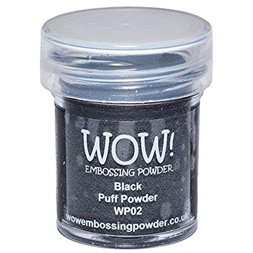 WOW! Embossing-Puder, 15 ml, schwarzer Puff WOW! Embossing-Puder, 15 ml, schwarzer Puff von WOW!