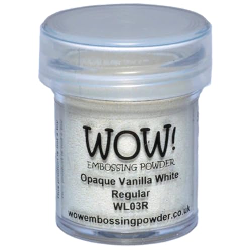 WOW! Embossing Powder 15ml-Opaque Vanilla White von WOW!