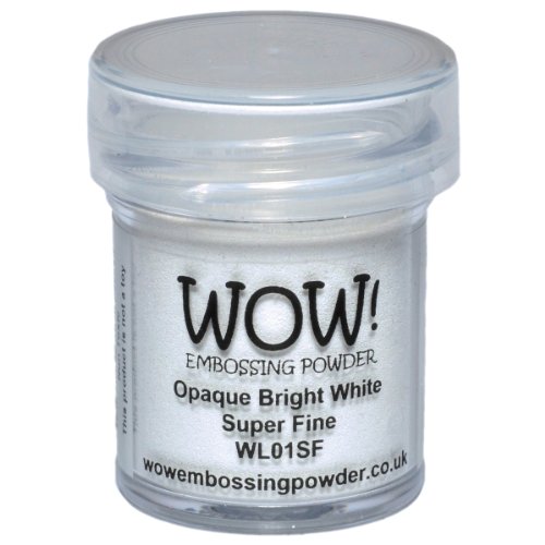 Wow Embossing-Puder, 15 ml, deckendes helles Weiß Wow Embossing-Puder, 15 ml, deckendes helles Weiß von WOW!
