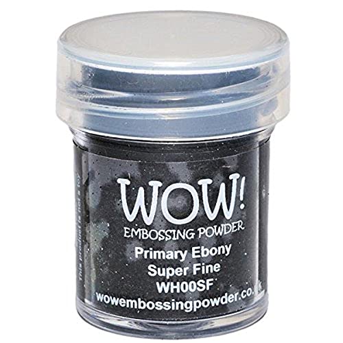 WOW! Embossing Powder Prägepulver, superfein, 15 ml, Primär-Ebenholz WOW! Embossing Powder Prägepulver, superfein, 15 ml, Primär-Ebenholz von WOW!