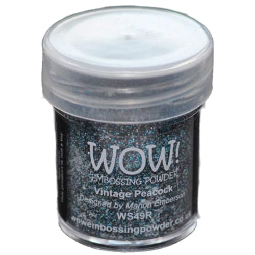WOW! Embossing-Puder, 15 ml, Vintage-Pfau WOW! Embossing-Puder, 15 ml, Vintage-Pfau von WOW!