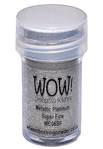 WOW! Embossing Powder Embossing-Puder, 15 ml, Platin WOW! Embossing Powder Embossing-Puder, 15 ml, Platin von WOW!