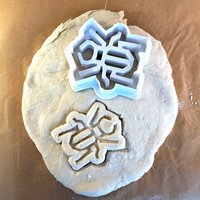 Käfer Cookie Cutter - 3D Gedruckt Pla Kunststoff Käfer Cookie Cutter - 3D Gedruckt Pla Kunststoff von WowLondon