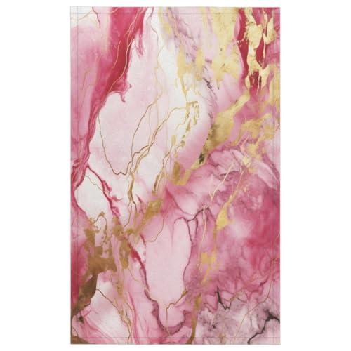 Küchentücher 2er Set, Kunst Marmor Abstrakt Küchenhandtuch Weich Saugfähig Trocknen Geschirrtuch für Zuhause Küche Catering Restaurant 45 x 72 cm von WowPrint
