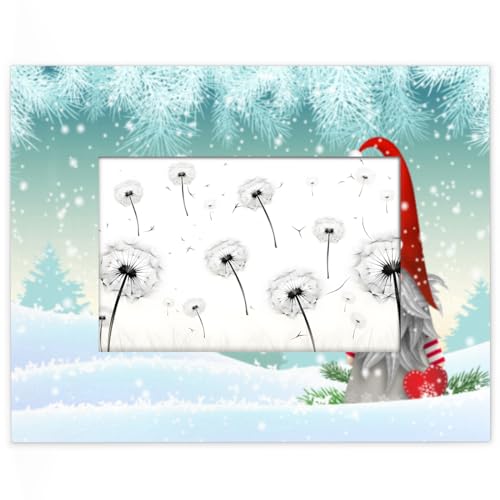 Süßer Winter-Weihnachtswichtel, 10,2 x 15,2 cm, für Display, passend für 13,9 x 8,8 cm große Fotos, Zwerg, Holzrahmen, Desktop oder Wand, Heimdekoration, Bilderrahmen Süßer Winter-Weihnachtswichtel, 10,2 x 15,2 cm, für Display, passend für 13,9 x 8,8 cm große Fotos, Zwerg, Holzrahmen, Desktop oder Wand, Heimdekoration, Bilderrahmen von WowPrint