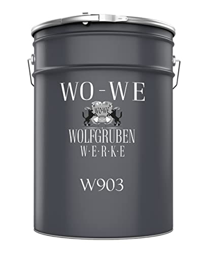 WO-WE Heizkörperlack Heizungsfarbe W903 Eisengrau ähnl. RAL 7011-5 Liter von WO-WE