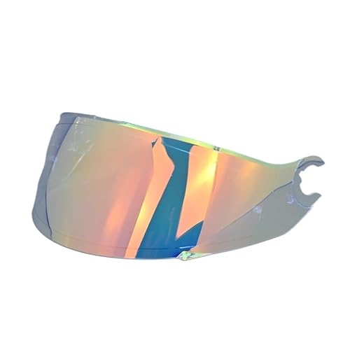 WowzzA for Shark D Skwal D-Skwal 2 Spartan Helm Visier Volle Gesicht Ersatz Helm Objektiv Visier Zubehör Capacete Windschutzscheibe (Color : Revo red) von WowzzA