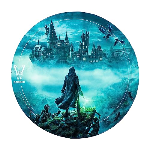 Woxter Stinger Floorpad Magic - Landspielpye, bodenschützer wasserdicht, waschbar, 100 Prozent Mikrofaser, Durchmesser 120 cm von Woxter