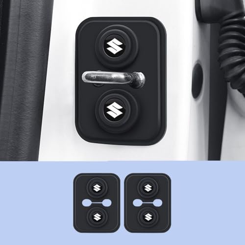 WpTrick Schutz FüR TüRverriegelung Für Suzuki Ignis 2017-2018, TüRschlossabdeckung Schutzkappe, TüRschloss Schutzabdeckung, TüRschlossabdeckung Schnalle ZubehöR,2pcs von WpTrick