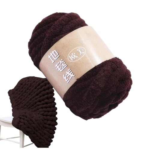 Chenille-Garndecke - Weiches Garn für Decke und Häkeln,Weiches Garn für Decken, Wollknäuel zum Basteln, Polyester für Hüte, Schuhe, Handschuhe, Heimwerken Chenille-Garndecke - Weiches Garn für Decke und Häkeln,Weiches Garn für Decken, Wollknäuel zum Basteln, Polyester für Hüte, Schuhe, Handschuhe, Heimwerken von Wpsagek