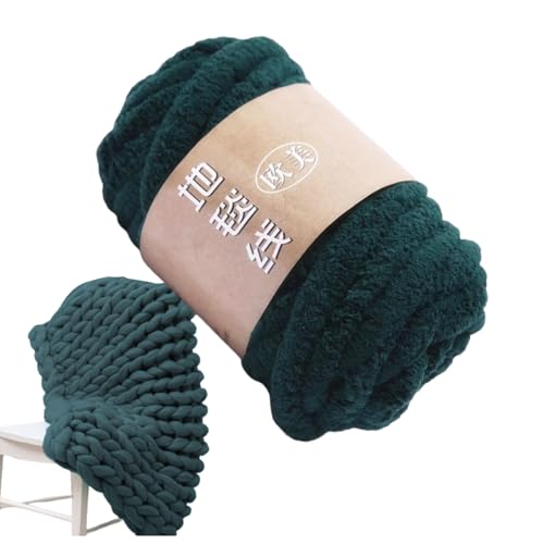 Chenillewolle | Chenille Häkeldeckengarn - Polyester-Wollknäuel zum Basteln, vielseitig einsetzbar für selbstgemachte Hand- und Deckenschals Chenillewolle | Chenille Häkeldeckengarn - Polyester-Wollknäuel zum Basteln, vielseitig einsetzbar für selbstgemachte Hand- und Deckenschals von Wpsagek