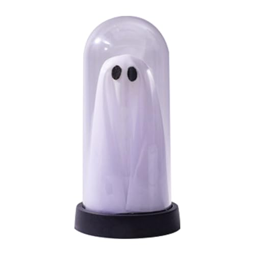 Halloween Geist - Leuchtender Schwebegeist Fürs Schlafzimmer - Schauriger Halloween Schmuck, Dekogespenst Für Party Kaminsims Küche Escape Room Tische Festival Innenbereich von Wpsagek