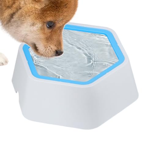 Hundetrinknapf Trinknapf Für Hunde Und Katzen,Spritzsicherer Trinknapf Mit Auslaufsicherung | Antirutsch Napf Mit Spritzschutz Für Schlingende Trinker Draussen von Wpsagek