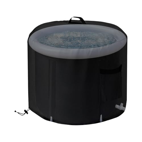 Kältetonnenabdeckung | wasserdichte Fassschutzhaube | Staubdichte UV-Beständige Badewanne Abdeckung Für Garten Freizeit Hof von Wpsagek