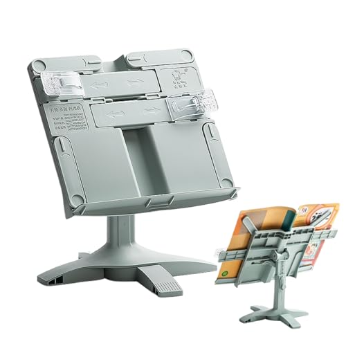 Verstellbarer Buchhalter, Leseständer, Buchhalter, drehbarer Organizer für Laptop, Bibel, Kochbuch, Studenten, Schule, Dokument, Album, Planer, Klaviernotizbuch, Arbeitsbett Verstellbarer Buchhalter, Leseständer, Buchhalter, drehbarer Organizer für Laptop, Bibel, Kochbuch, Studenten, Schule, Dokument, Album, Planer, Klaviernotizbuch, Arbeitsbett von Wpsagek