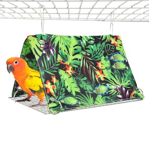 Vogel Hängematte für Käfig, Sommer Vogel Nest Hängematte Sitzstange, Sitzstange Sommerhütte Höhle Wellensittich Käfigzubehör Für Graupapagei Conure Ara Kletterbedarf Vogel Hängematte für Käfig, Sommer Vogel Nest Hängematte Sitzstange, Sitzstange Sommerhütte Höhle Wellensittich Käfigzubehör Für Graupapagei Conure Ara Kletterbedarf von Wpsagek