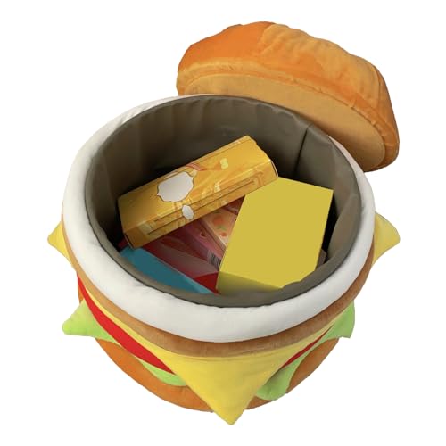 Wohnzimmer Aufbewahrung Ottomane - Schminkhocker Hamburger Form - Multifunktionale Home Decor Fußstütze Schminkhocker für Wohnzimmer von Wpsagek