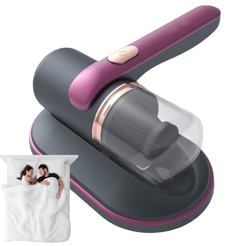 Wpsagek Bett Staubsauger Kabellos - Handstaubsauger - Handheld 68W 10kPa Saugkraft Kabellos Tragbar Reinigungsgerät Für Tierhaare Staubentfernung Bett Kissen Sofa Couch Möbel Auto Teppich von Wpsagek