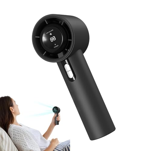 Wpsagek Handventilator,Leichtes Kühlwerkzeug | Ergonomischer Handventilator Mit Digitaldisplay Und Stufenloser Regelung Für Camping Sport Freizeit Und Unterwegs Wpsagek Handventilator,Leichtes Kühlwerkzeug | Ergonomischer Handventilator Mit Digitaldisplay Und Stufenloser Regelung Für Camping Sport Freizeit Und Unterwegs von Wpsagek