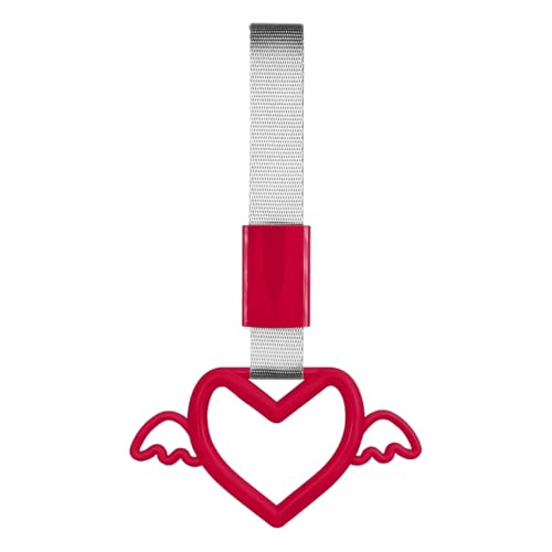 Wpsagek Herzförmige Handschlaufe für Auto | Warngriffe für Stoßstangen und Einstiegsringe,Fahrzeugdekoration für Auto SUV Limousine Innen- und Außenbereich von Wpsagek