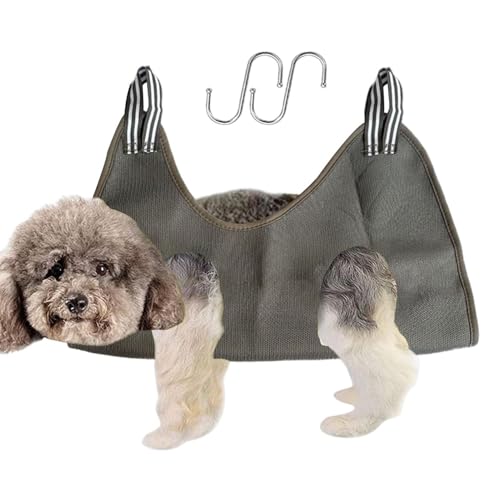 Wpsagek Hundehängematte zum Krallenschneiden - Entspannungs-Haustierpflege-Sling-,Verstellbare Pflege-Hundehängematten-, atmungsaktive Haustier-Hängematte zum Trimmen von Nagelnägeln Wpsagek Hundehängematte zum Krallenschneiden - Entspannungs-Haustierpflege-Sling-,Verstellbare Pflege-Hundehängematten-, atmungsaktive Haustier-Hängematte zum Trimmen von Nagelnägeln von Wpsagek