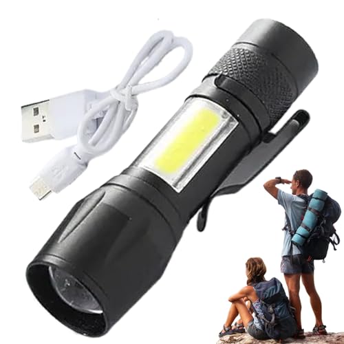 Wpsagek Kleine LED Taschenlampe, Wiederaufladbare LED Taschenlampe, Beleuchtung Mini-Taschenlampen, Wasserdichte Hohe Lumen Hand-Taschenlampe Wpsagek Kleine LED Taschenlampe, Wiederaufladbare LED Taschenlampe, Beleuchtung Mini-Taschenlampen, Wasserdichte Hohe Lumen Hand-Taschenlampe von Wpsagek