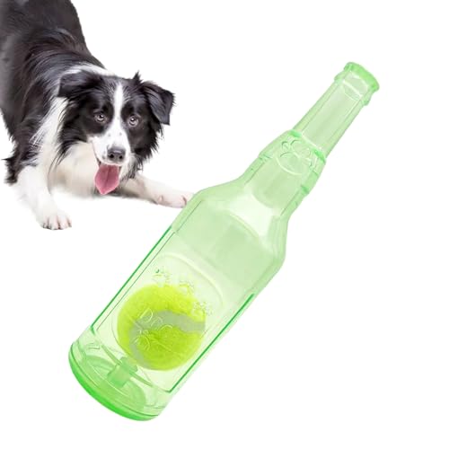 Wpsagek Wasserflasche Hundespielzeug - Quietschendes Welpen Trainingszubehör - Intelligenzspielzeug Für Hunde | Für Haustiereltern Tierliebhaber Zahnungshilfe Kuschelzeit Schlafenszeit Wohnzimmer von Wpsagek