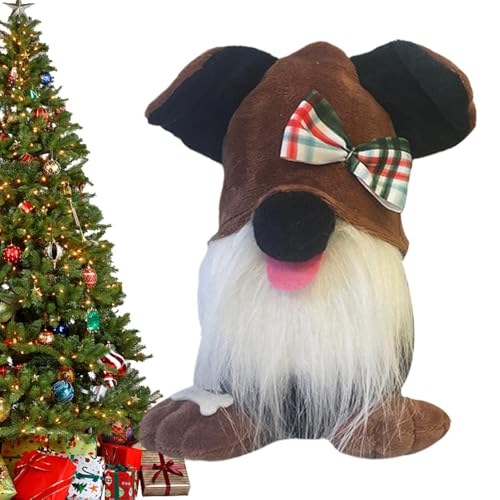 Wpsagek Weihnachtszwergpuppe, Weihnachtswichteldekoration - Tiered Tray Decor Weihnachtszwerge - Cartoon-Puppe, Haustierspielzeug, Sammlerfiguren, Hundezwerg, Schreibtischdekoration, schwedische von Wpsagek