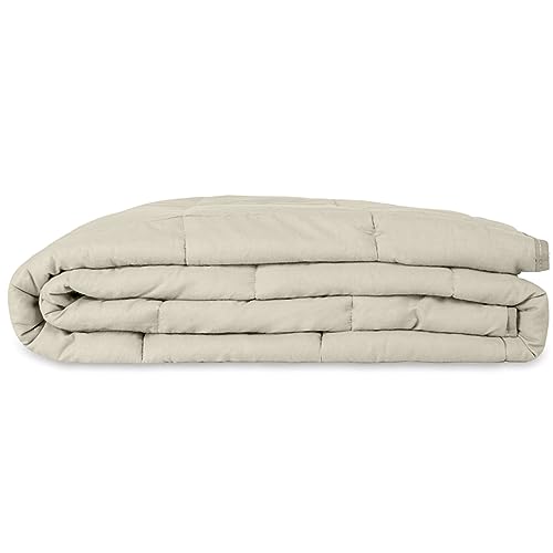 Wrap-Ninja Gewichtsdecke 135x200 11 kg Anti Stress Therapiedecke 100% Baumwolle Decke für Besseren Schlaf Weighted Blanket Schwere Decke Oeko-TEX 100% für Erwachsene von Wrap-Ninja