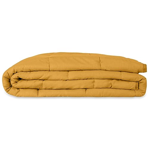 Wrap-Ninja Gewichtsdecke 135x200 7 kg Anti Stress Therapiedecke 100% Baumwolle Decke für Besseren Schlaf Weighted Blanket Schwere Decke Oeko-TEX 100% für Erwachsene von Wrap-Ninja