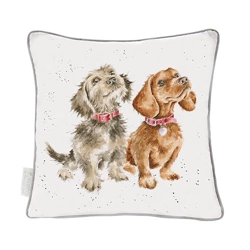 Wrendale Designs Kissen, 40 cm, Motiv Treat Time Dogs von Wrendale Designs by Hannah Dale