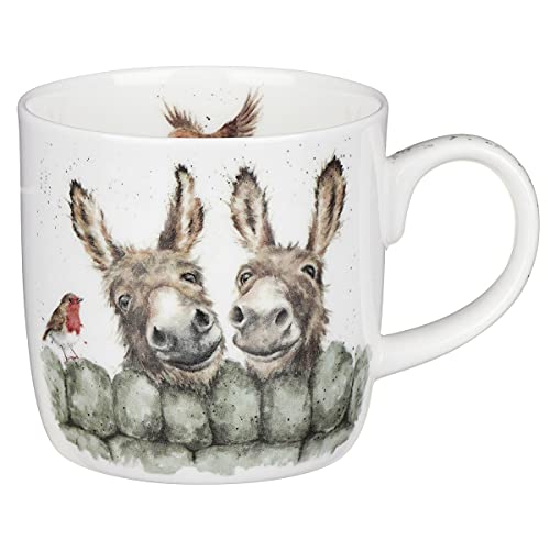 Portmeirion Wrendale Designs Tasse mit Esel-Motiv, 0,3 l von JCHOPE