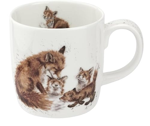 Wrendale Designs Royal Worcester Wrendale Deigns Großer 0,4 Liter Fuchs Tasse The Bedtime Kiss von Wrendale Designs