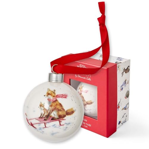 Royal Worcester Wrendale Designs The Sleigh Ride Keramikkugel Fuchs Royal Worcester Wrendale Designs The Sleigh Ride Keramikkugel Fuchs von Wrendale Designs