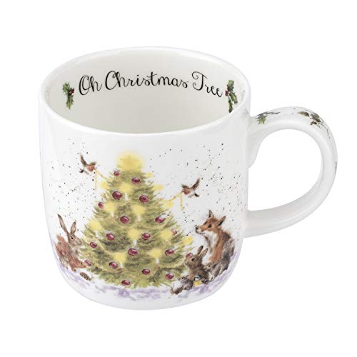 Wrendale Becher Oh Christmas Tree - 0,31l von Wrendale Designs