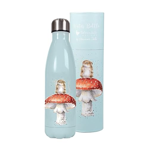 Wrendale Designs Fun-gi Wasserflasche mit Maus-Motiv, 500 ml von Wrendale Designs